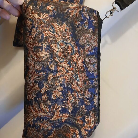 New Zippy Make-Up Cosmetics Toiletries Travel Bags Hanging Wristlet Paisleys - Picture 12 of 14